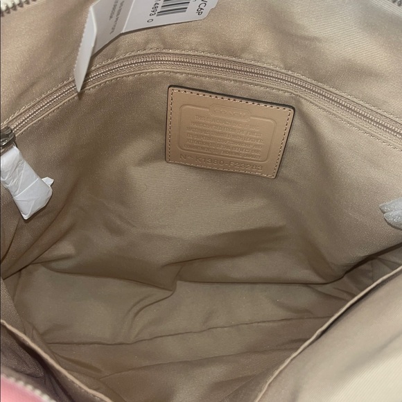 Coach Pink and Cream Tote Bag 2013 - Picture 7 of 11